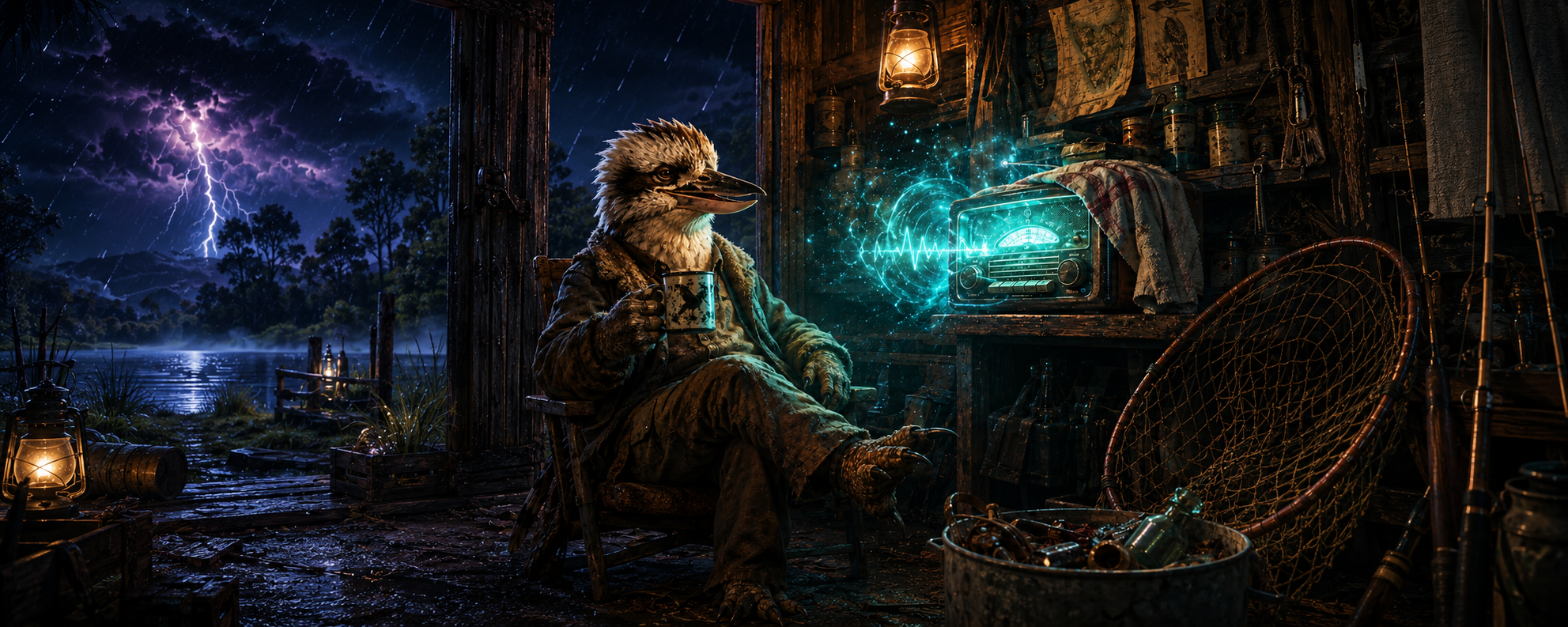 Old Mate and the Broken Radio — Boomerverse Yarn #001
